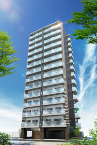 フェルクルールプレスト池袋WEST外観パース